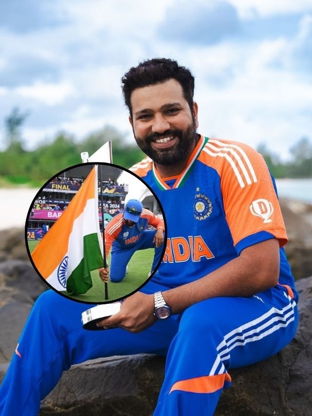 Rohit Sharma accused of “disrespecting Indian Flag” see why?