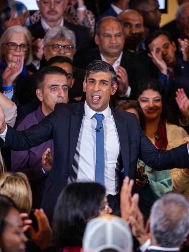 Rishi Sunak concedes defeat in the UK election, says “I am sorry” !