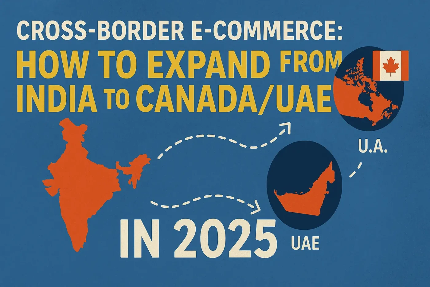 Cross-border E‑Commerce: How to Expand from India to Canada/UAE in 2025