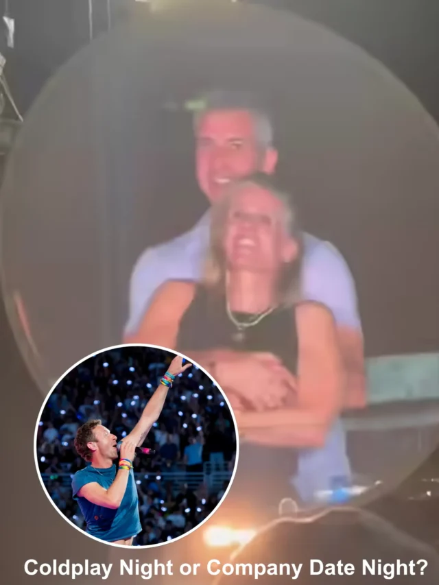 Caught on Camera: Astronomer CEO & HR Chief at Coldplay Concert