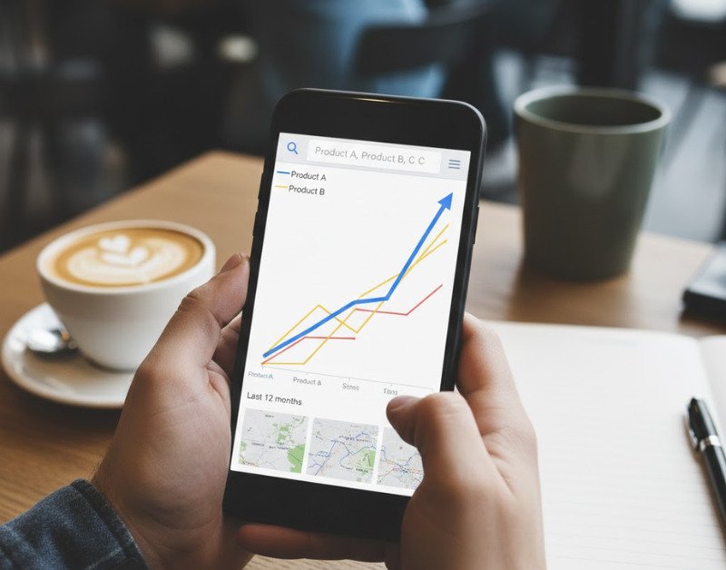 Using Google Trends to find trending products in 2026